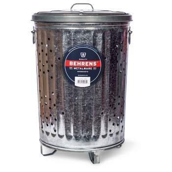 Behrens 20gal Galvanized Steel Composter Can with Lid