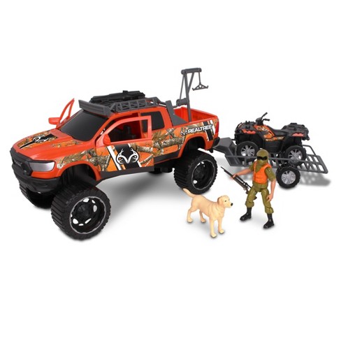 Realtree 10pc Hunting Playset Ram 1500 W Dog Nkok 1 18 Scale Target