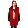 Anna-Kaci Women's Knitted Hooded Scarf with Versatile Design and Warm Ribbed Texture for Stylish Comfort and Winter Protection - 2 of 4