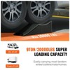 KFFKFF Vehicle Ramp, Single Unit Auto Service Ramp, 20000 lbs/9 ton Load Limit, 5.5" Elevation Auto Ramp, Robust Tire Ramp for Routine Car Care - 3 of 4