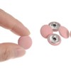 Unique Bargains DIY Craft Metal Shank Cotton Covered Round Sewing Buttons 20 Pcs - 4 of 4