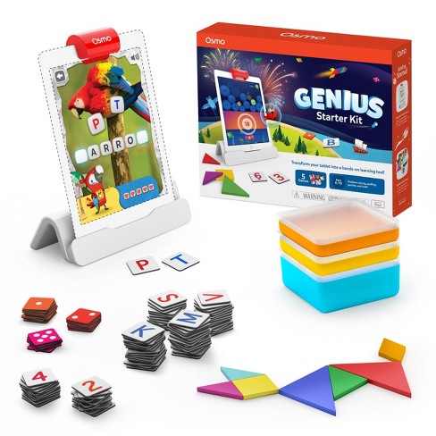 Ages 6-10 Numbers Genius Words Base for Fire Tablet Osmo 