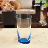 FONTOI Set of 4 DOF 12oz Oval Halo Tritan Glasses Drinking, BPA Free Cocktail Glasses, Drinkware Set, Plastic Water Tumblers - 4 of 4