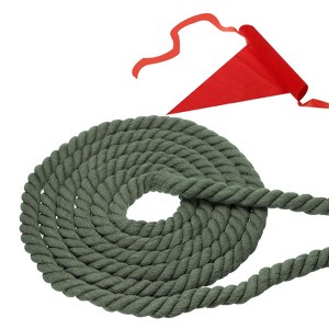 Unique Bargains Natural Thick Cotton Twisted Tug of War Rope 1 Pc - 1 of 4