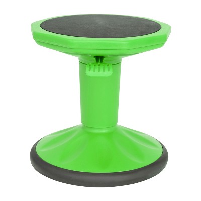 FlexiFun Kids' Green Active Learning Stool with Adjustable Height