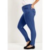 June + Vie by Roaman's Women's Plus Size Curvie Fit Skinny Jeans - 4 of 4