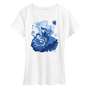 Women's - Disney - Ariel Water Queen Short Sleeve Graphic T-Shirt - 1 of 4