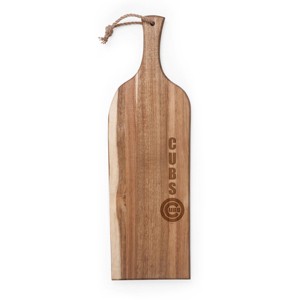 MLB Chicago Cubs Artisan Acacia Charcuterie Board - Brown - 1 of 3