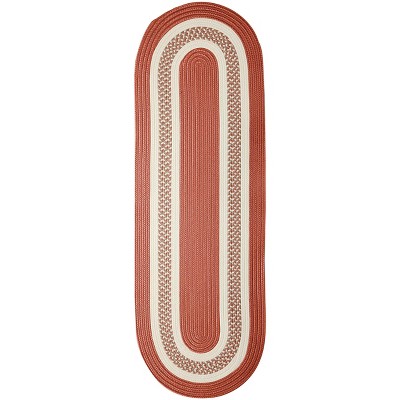 Colonial Mills Crescent Area Rug 2x11 Terracotta