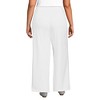 Lands' End Women's Knit High Rise Pleated Wide Leg Pants - 2 of 3