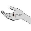 Cell Phone Accessory Hand for Figures Toy Company Ultimate 6 Inch Female Figures [White Skin Blue Phone] (Set of Three) - 3 of 4