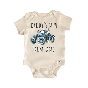 Farmhand Farmer Tractor - Baby Boy Girl Clothes Infant Onesie® Funny Cute GS1 - 1 of 1