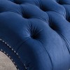 LOVMOR Tufted Armless Chaise Lounge - 3 of 4