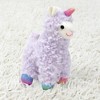 Enesco Llamacorn 6 Inch Collectible Plush w/ Sound - Purple - 2 of 3