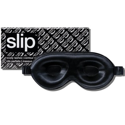 Slip Silk Contoured Sleep Mask - Ideal For Eyelashes - Great For Travel & Home