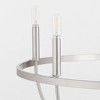 Quorum Lighting Tribute 5 - Light Chandelier in  Satin Nickel - 2 of 3