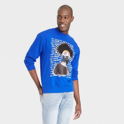 Black History Month Adult My Voice, My Power Pullover Sweatshirt - Blue