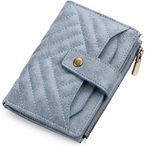 Clotth Womens Wallet - RFID Blocking Compact PU Leather Bifold Design,9 Card Slots & Coin Pocket - for Pocket,Crossbody Bag - 1 of 4