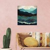 Indigo Mountains by SpaceFrog Designs Unframed Wall Canvas - iCanvas - 3 of 3