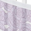Sweet Jojo Designs Girl BreathableBaby Breathable Mesh Crib Liner Rose Lavender Purple - 4 of 4