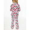 RuffleButts Toddler Girls Holiday Ruffle Flare Pajama Set - 4 of 4