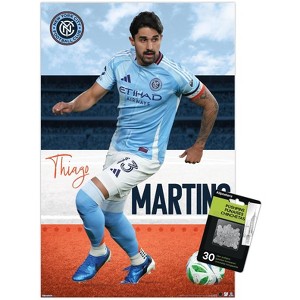 Trends International MLS New York City FC - Thiago Martins 25 Unframed Wall Poster Prints - 1 of 4