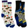 Kids Batman and DC Heroes 2-Pair Pack of Athletic Socks - 2 of 3