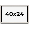 PosterPalooza | Minimalist Shadow Box Silver Picture Frame - UV Acrylic, Backing Board, Hanging Hardware - 2 of 4
