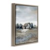 Stupell Industries Countryside Barn Neutral Tones Floating Frame Canvas Art - 2 of 4