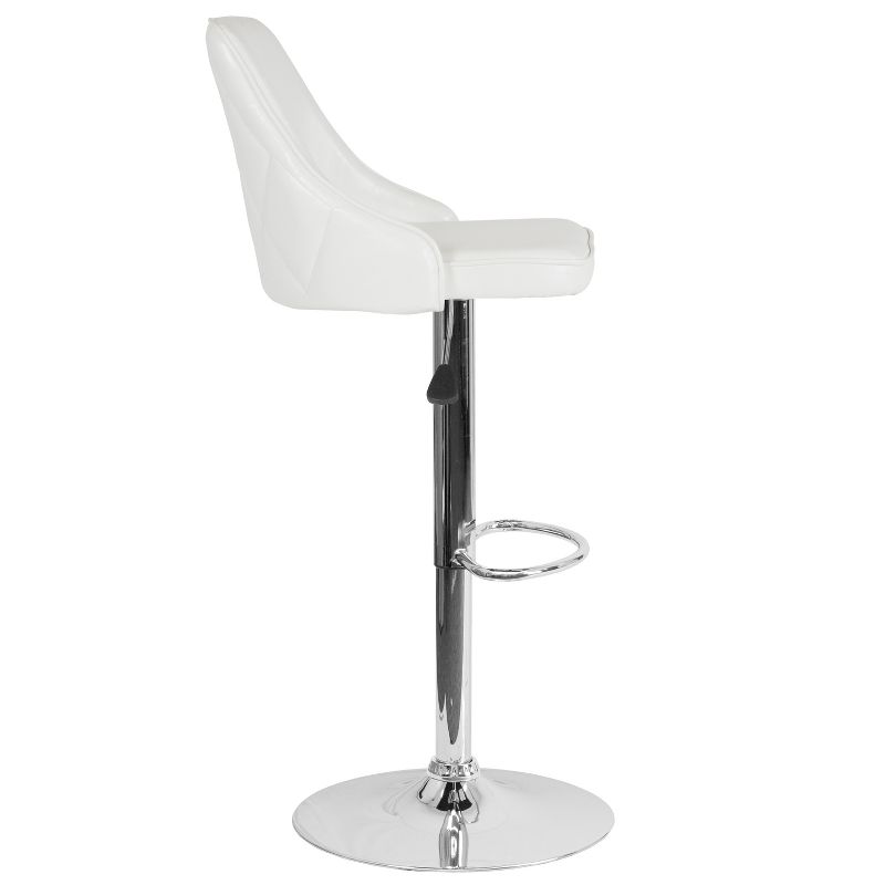 Emma and Oliver Contemporary Adjustable Height Barstool, 4 of 6