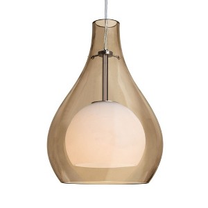 Besa Lighting Elle 11 1 - Light Pendant in  Satin Nickel - 1 of 1
