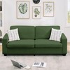 GustoWave 83 Inch Modern Sofa, Oversized Corduroy Couch with Washable Cover, Deep Seat 3 Seater Cloud Couch for Living Room - 3 of 4