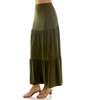 Derek Heart Juniors High Rise Tiered Maxi Skirt - 2 of 4