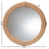 bali & pari Manila Bohemian Woven Rope Accent Wall Mirror - 4 of 4