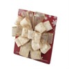 Aoibox 44x12 Inch Christmas Tree Topper Bow Gold Snowflake Ribbon for 6ft Tree Holiday Indoor Outdoor Party Decor 1 Piece - 2 of 4