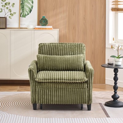NicBex Couches for Living Room Sofa Bed Lazy Sofa Chair Small Couch Pull Out Couch with 1 Pillow for Apartment Bedroom