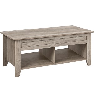 Yaheetech Lift Top Coffee Table with Storage & 2 Open Shelves for Living Room, Reception Room, Office - 1 of 4