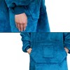 PAVILIA Wearable Blanket Hoodie Women Men, Oversized Sweatshirt Hooded Sweater, Fleece Soft Cozy Warm Plush Gift Ideas - 3 of 4