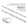 Figaro Chain Necklace for Women 16" Sterling Silver 5mm  Ginger Lyne Collection - 3 of 4