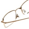 Calabria 753-XL Extra Large Metal Reading Glasses&Matching Case Black +1.50 59mm - 4 of 4
