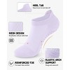 SEVOBAL 6 Pairs Pilates Stockings Toes Home Pilates Socks for Women Non Slip Grippers Yoga Crew Socks Barre, Multicolored, 7.41"*0.39"*0.39" - 3 of 4