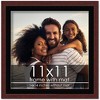 PosterPalooza | Brown Frame with Black Photo Mat, UV Acrylic Front, Foam Board Backing, 60 Sizes Available - 2 of 4