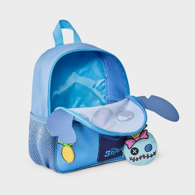 Girls' Lilo & Stitch 11" Mini Backpack - Blue - image 3