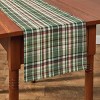 Park Designs Roycroft Green Plaid Table Runner 13" x 54" - 2 of 4
