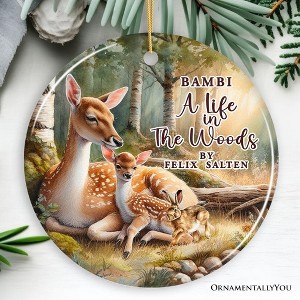 A Life in the Woods Ornament, Children Story Christmas Gift and Decor| OrnamentallyYou - 1 of 4