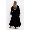 Women's Plus Size Camille Maxi Dress - black | CITY CHIC - 4 of 4