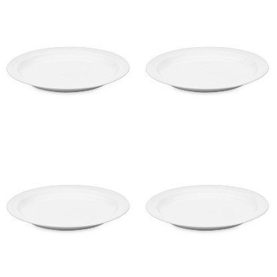 BergHOFF Essentials 10.25" Porcelain Round Plates, Set of 4