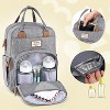 RUVALINO Large Diaper Bag Backpack, Multifunction Travel Maternity Baby Changing Bags - 3 of 4