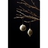 Painted Snowy Pine Tree Ball Ornament (Set of 6) - 3 of 4