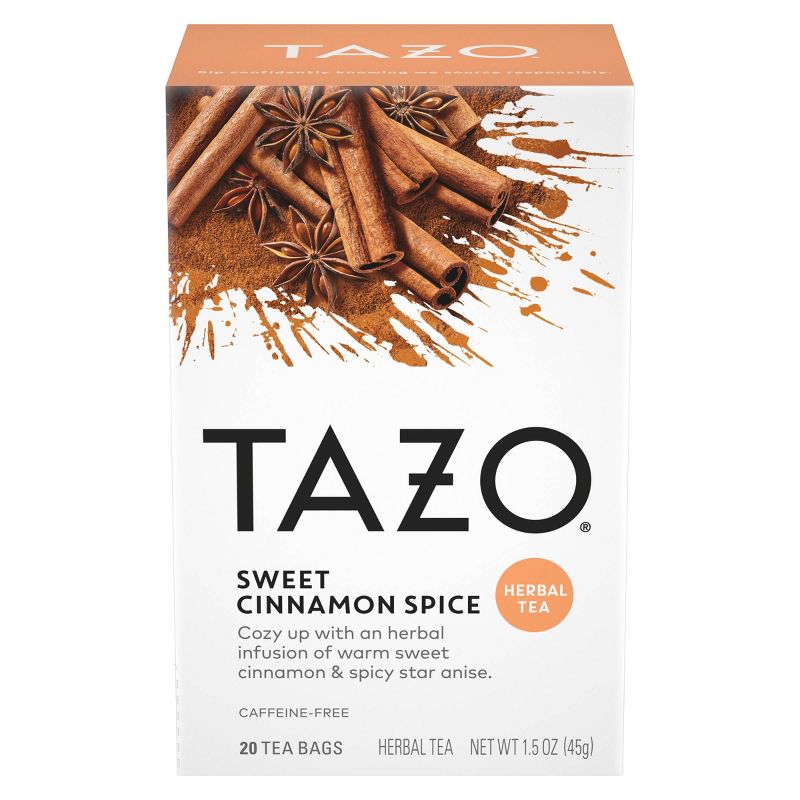 Tazo Sweet Cinnamon Spice Herbal Tea - 20ct, 6 of 7